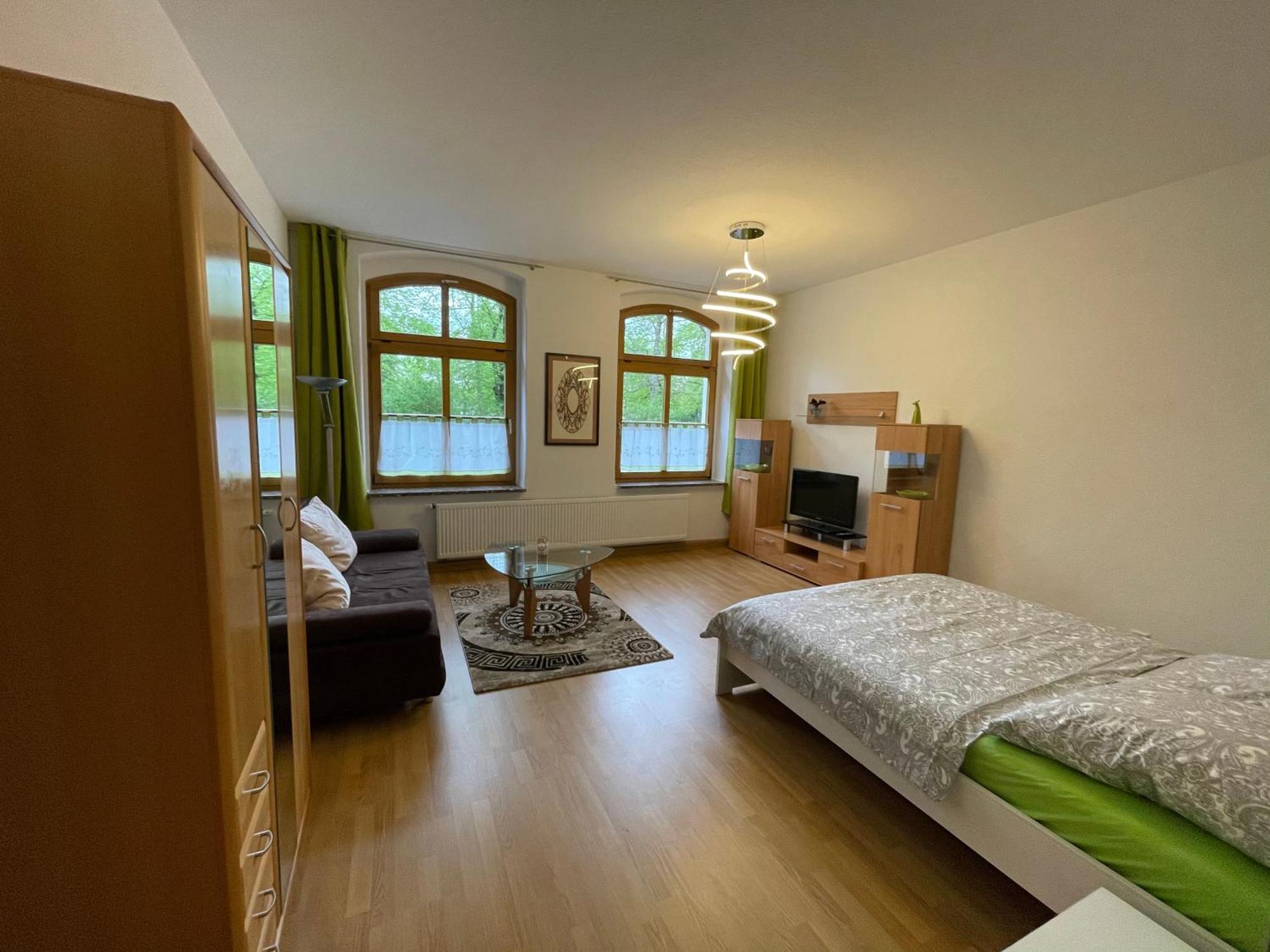 Ferienwohnung Im Zentrum Zwickaus Esterno foto